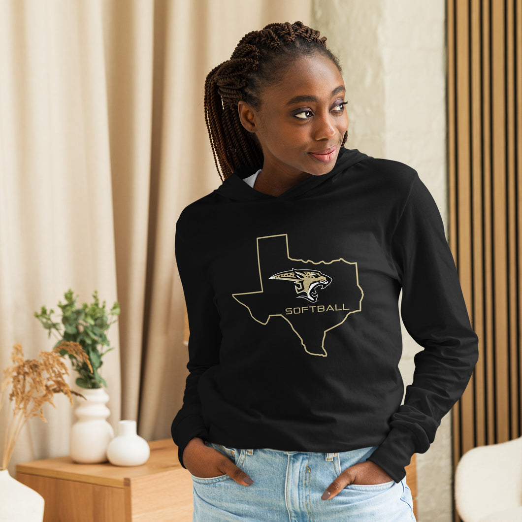 JHS Softball - Jag TX Softball Hooded LS