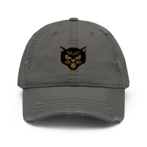 JHS - Bad Kitty Distressed Dad Hat